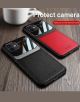 Leather iPhone 13 Pro Case For Men Black