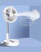 Multifunctional Foldable Fan With Mist and Light